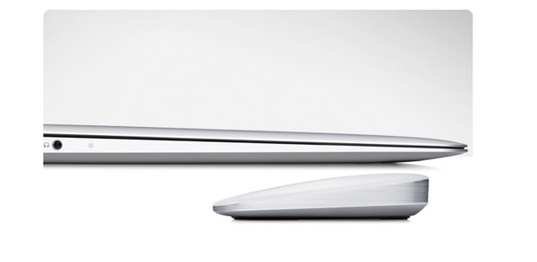 Logitech Ultrathin Touch Mouse - wireless mouse, White