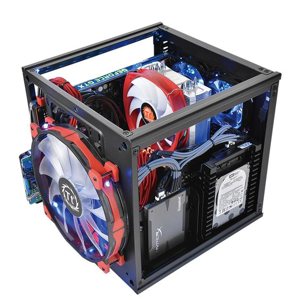 Thermaltake Suppressor F1 with window Cube Case Mini-ITX