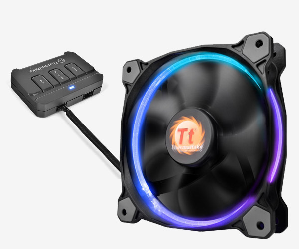 Thermaltake Riing 14 LED RGB high performance case fan RGB