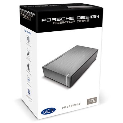 LACIE Porche Design / 3,5&quot; / 4 TB / USB 3.0