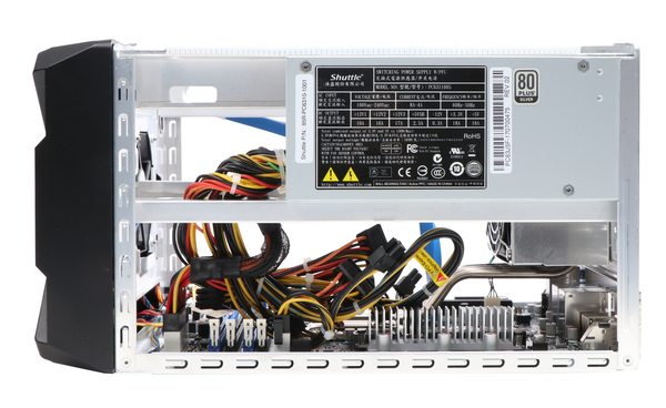 Shuttle XPC Gaming Barebone, Z270, s1151, 4x3,5" 2xM.2 500W PSU, black