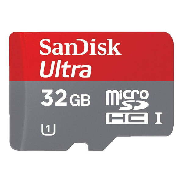 SanDisk 32GB MicroSD Class 10 UHS-I A1 card