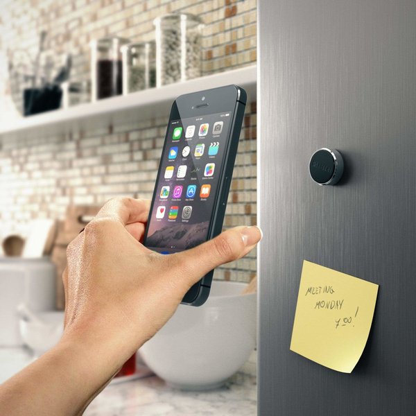 Satechi Aluminum Magnet Mount, musta, space grey