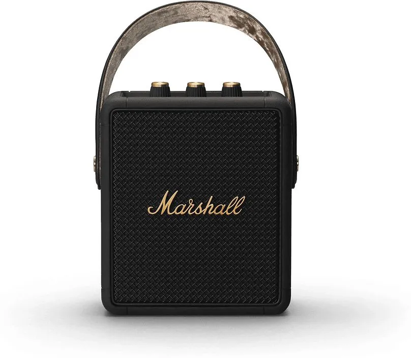 Marshall Stockwell II - Bluetooth speaker, black & brass