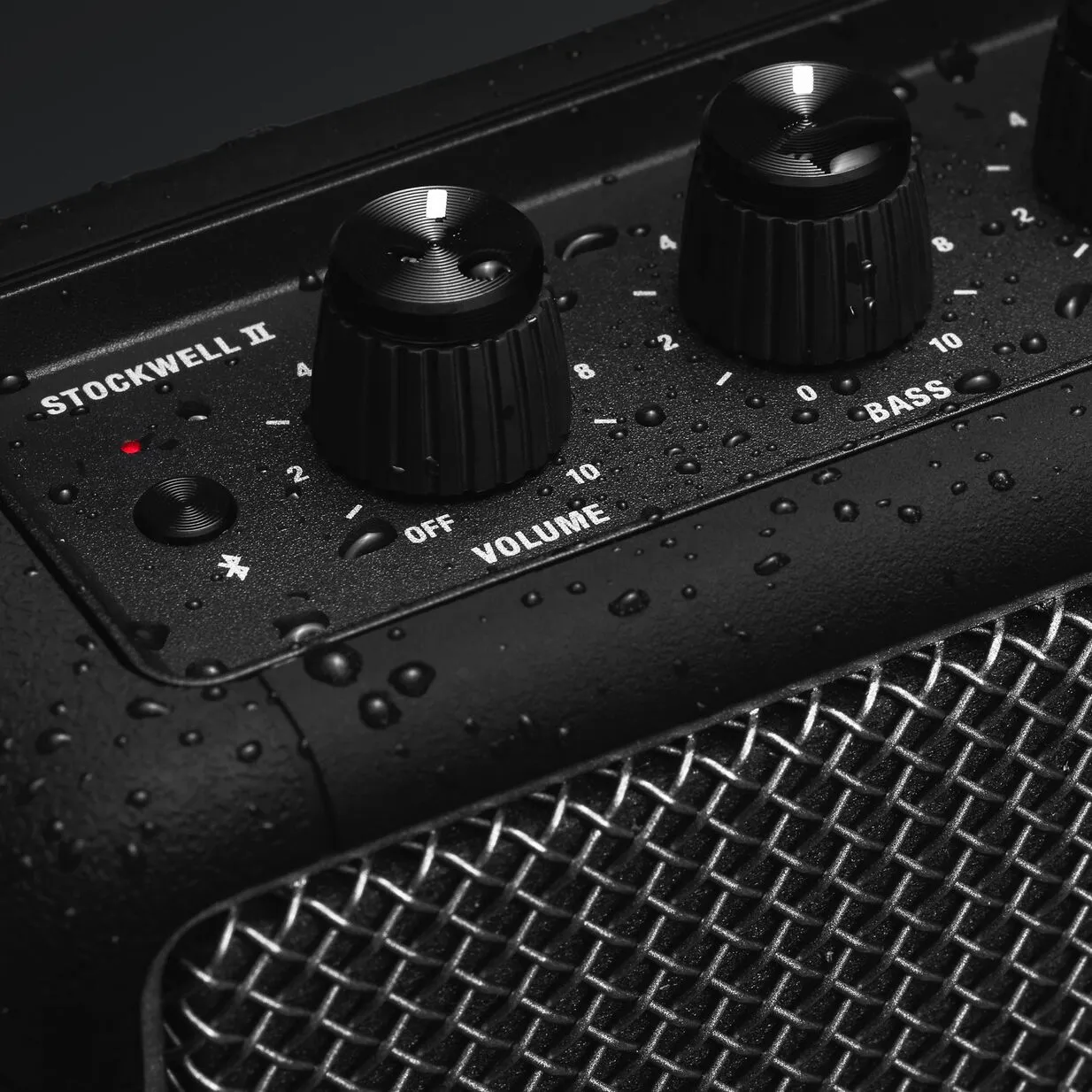 Marshall Stockwell II - Bluetooth speaker, black & brass