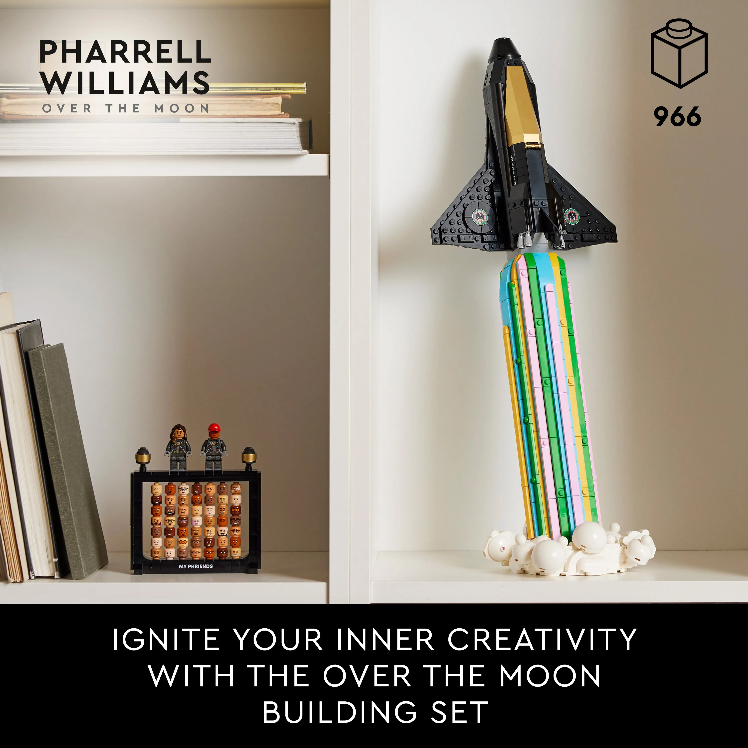 LEGO Icons on the Moon with Pharrell Williams 10391