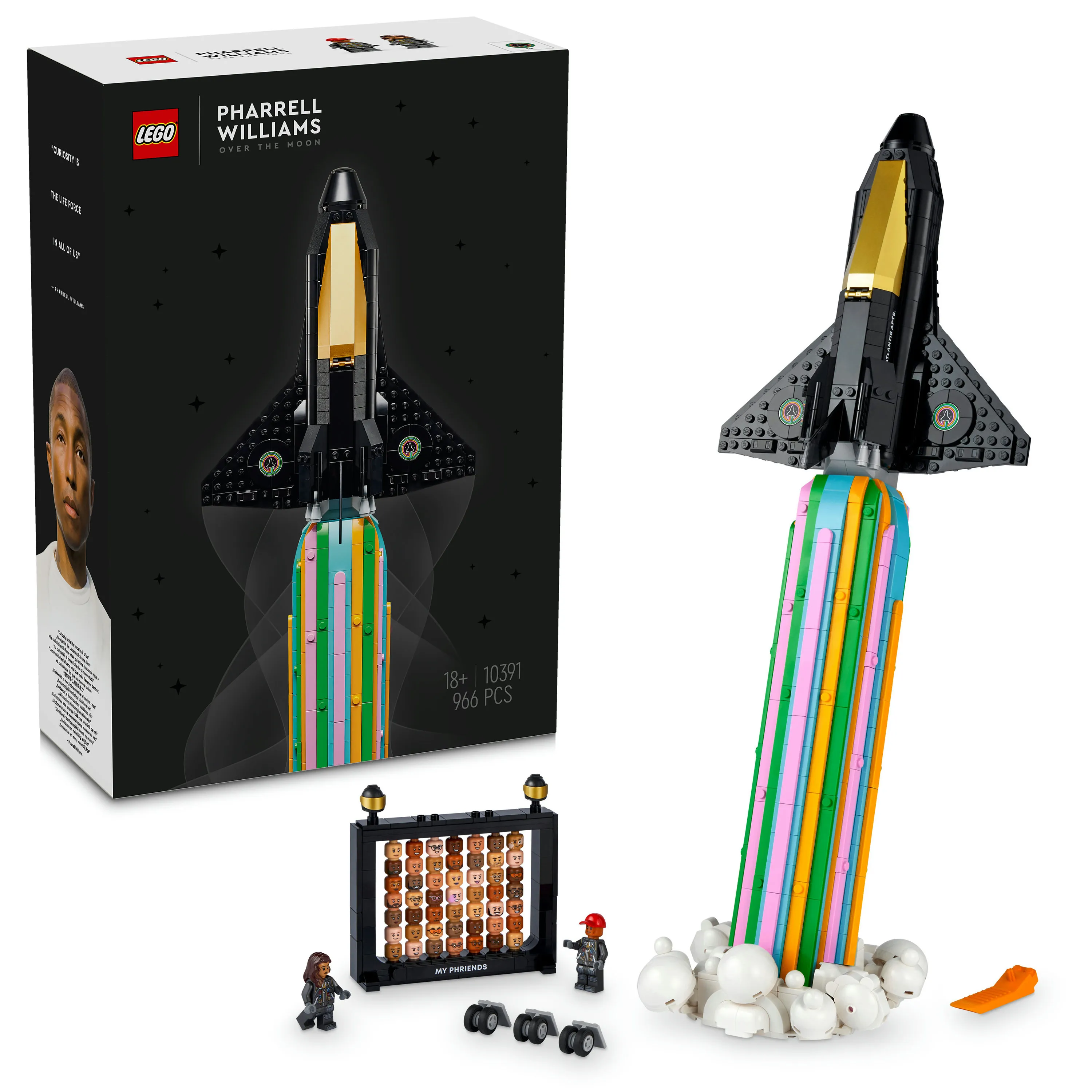 LEGO Icons on the Moon with Pharrell Williams 10391