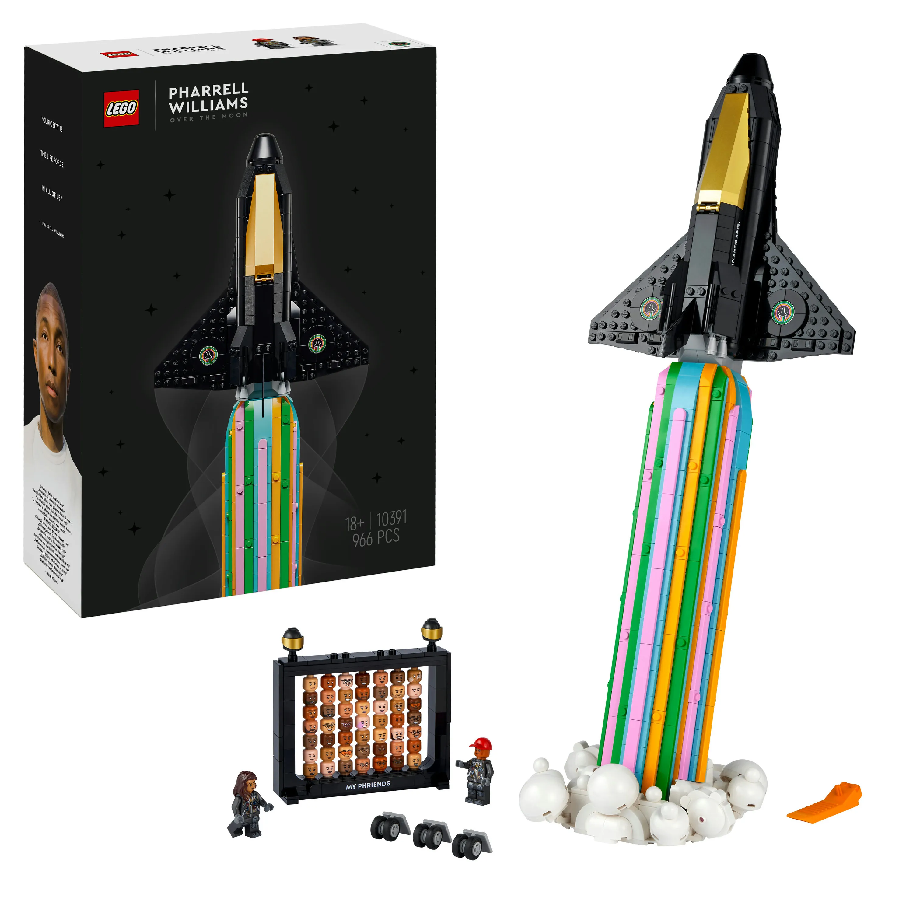 LEGO Icons on the Moon with Pharrell Williams 10391