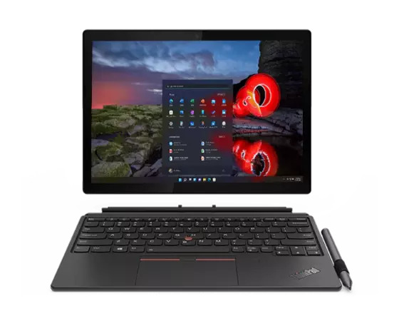 Lenovo ThinkPad X12 Detachable G1. 12" Touch, i5-1130G7, 16 GB, 240 GB, Windows 11 Pro - b&auml;rbar (Refurbished: A)