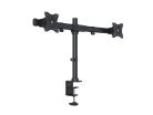 Multibrackets M Deskmount Basic Dual, -monitor arm, black, 15"-27", 7,5kg