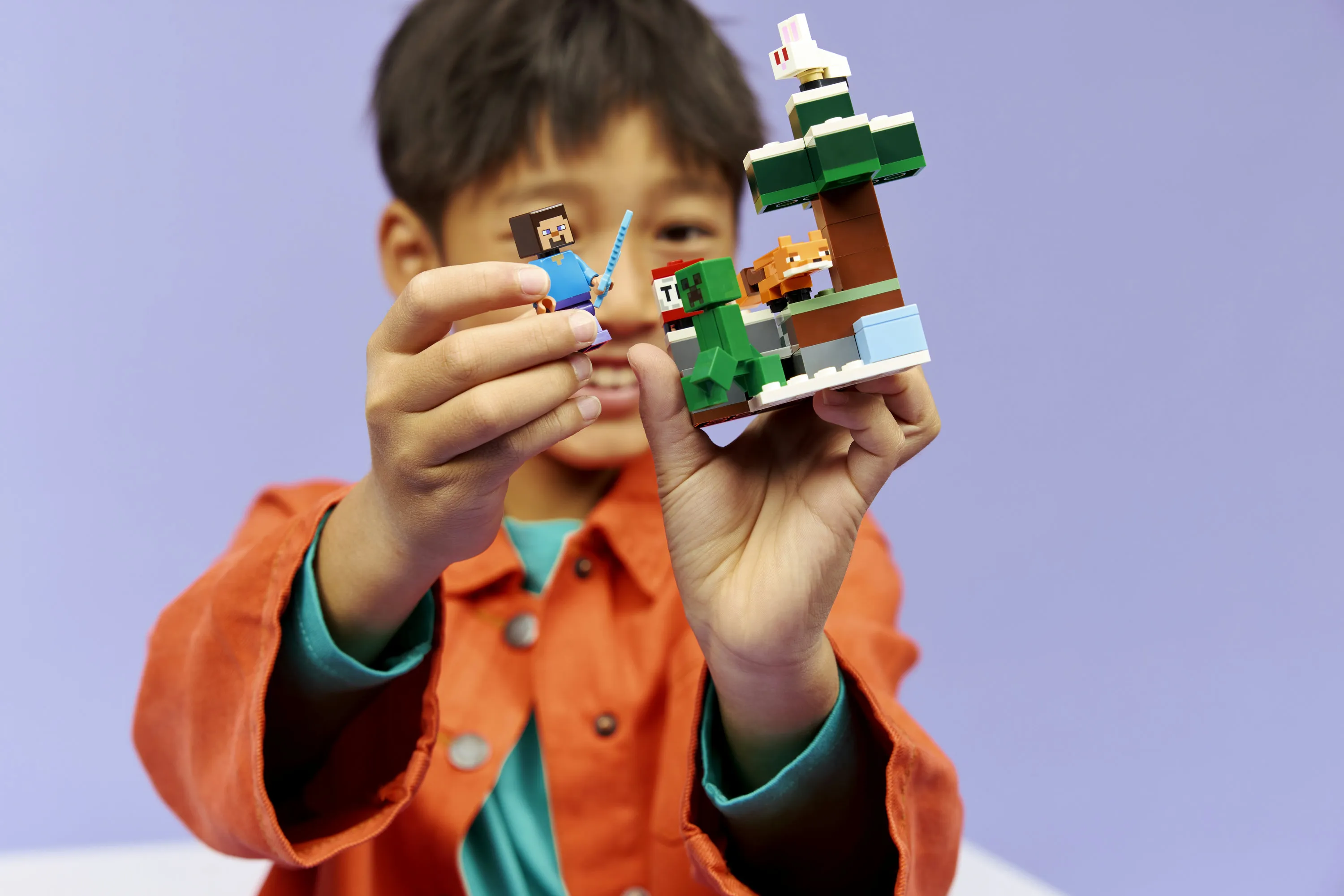 LEGO Minecraft Steves taiga&auml;ventyr 21583