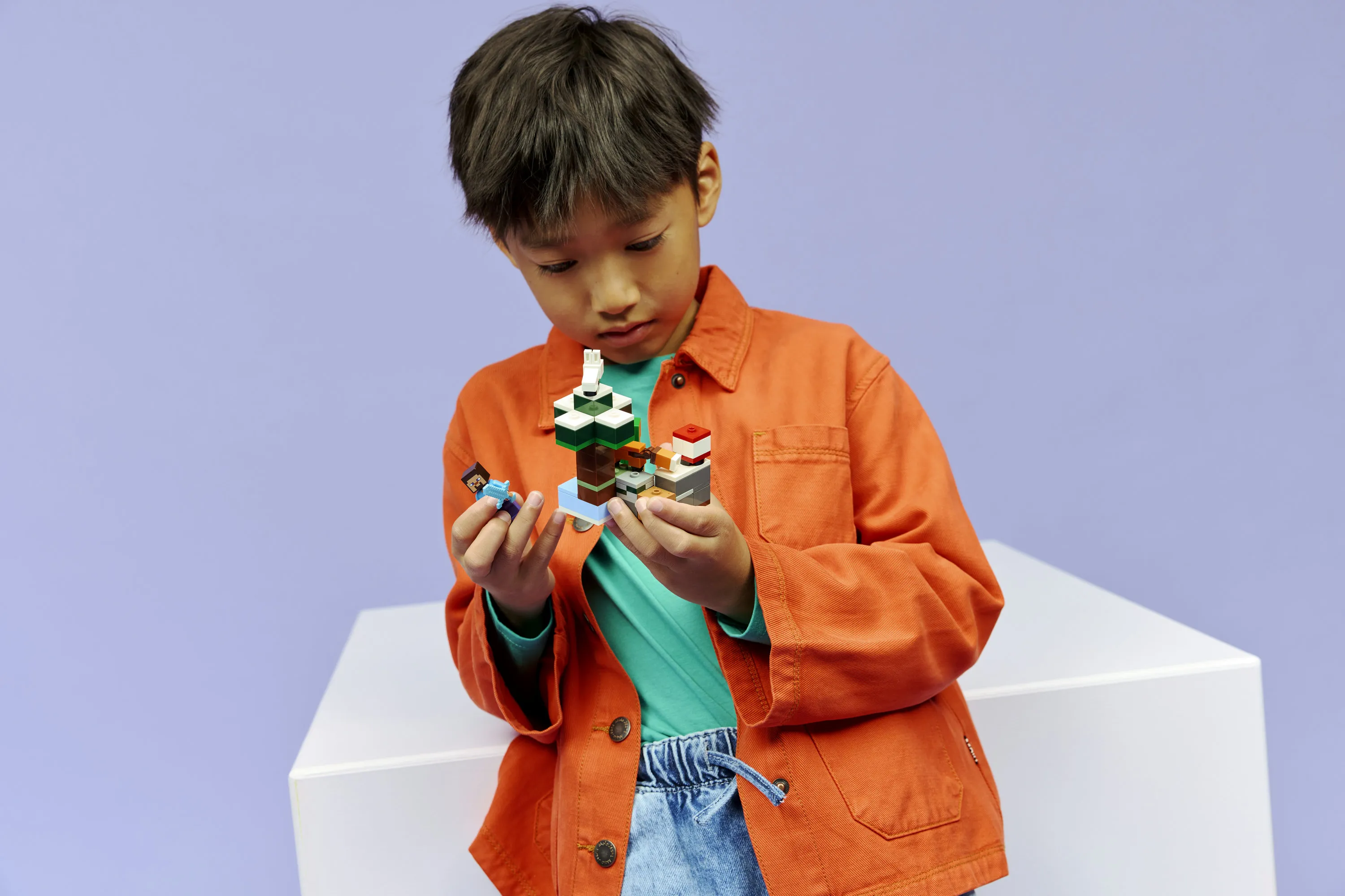 LEGO Minecraft Steves taiga&auml;ventyr 21583