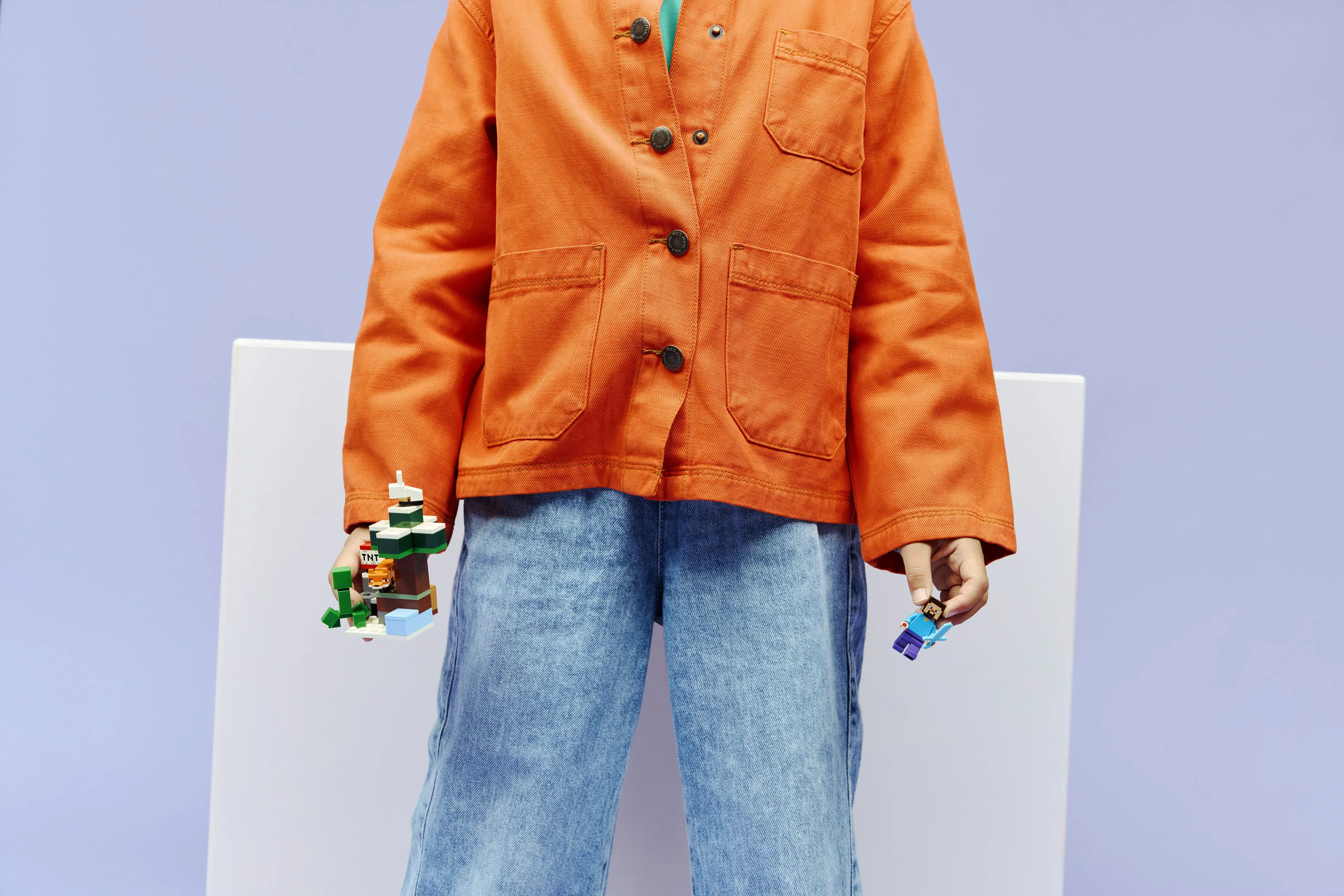 LEGO Minecraft Steves taiga&auml;ventyr 21583