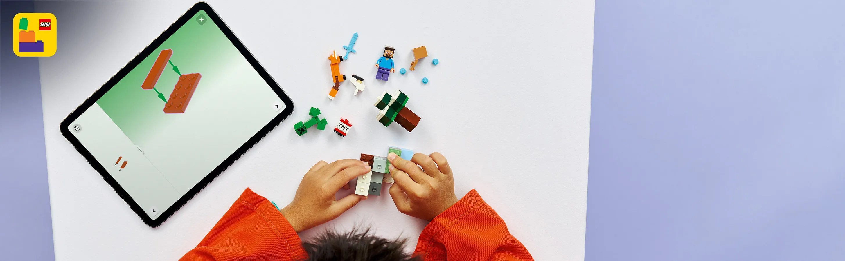 LEGO Minecraft Steves taiga&auml;ventyr 21583