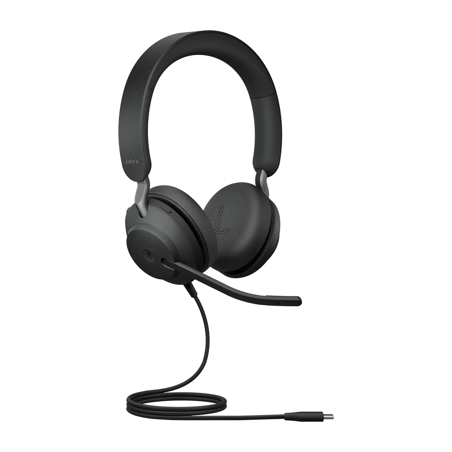 Jabra Evolve2 40 SE USB-C MS -kuulokkeet mikrofonilla, musta