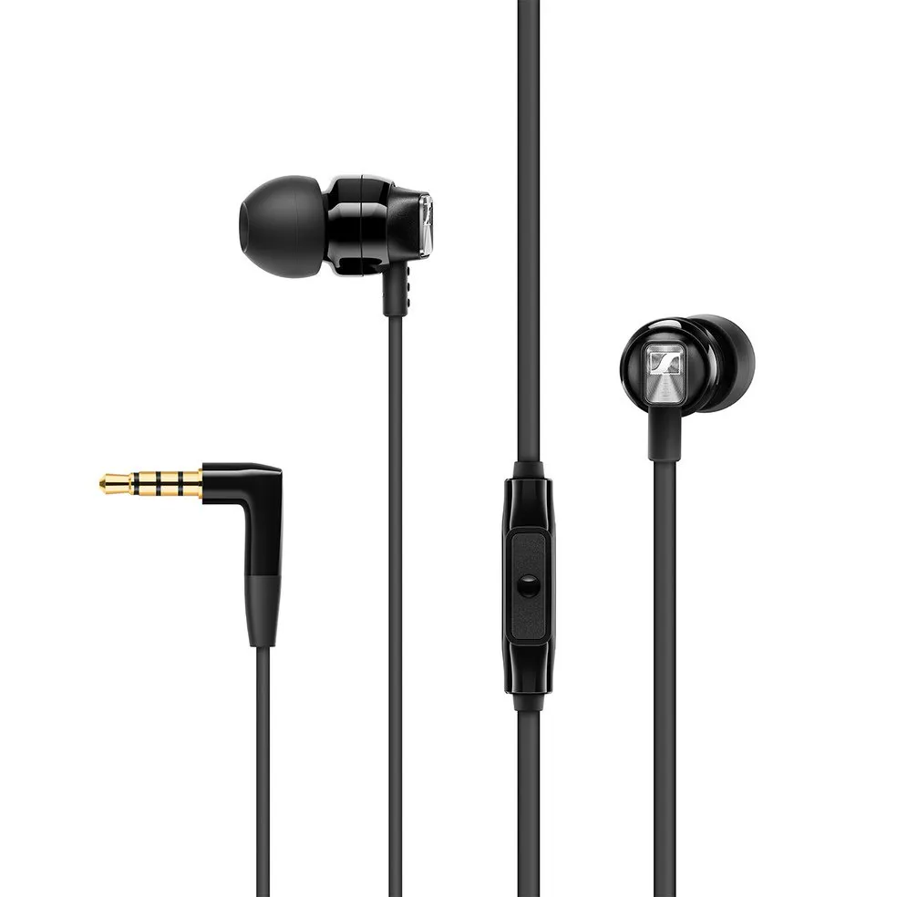 Sennheiser CX 300S, earphones with remote, black