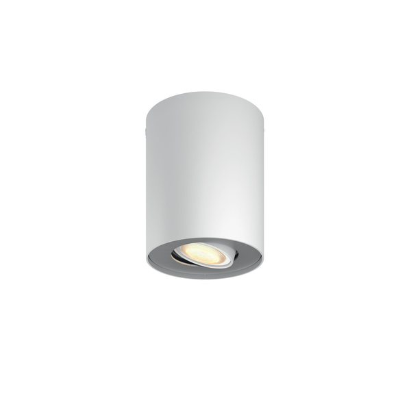 PHILIPS LUMINAIRES PILLAR HUE EXT. KIT SINGLE SPOT VALKOINEN (WITHOUT REMOTE)