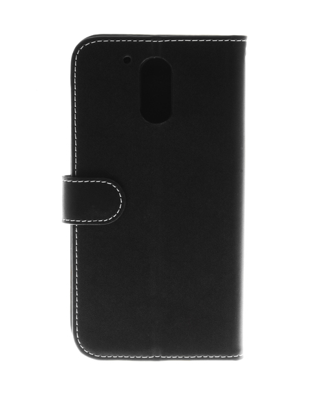 Insmat Exclusive FlipCase Moto G4, musta