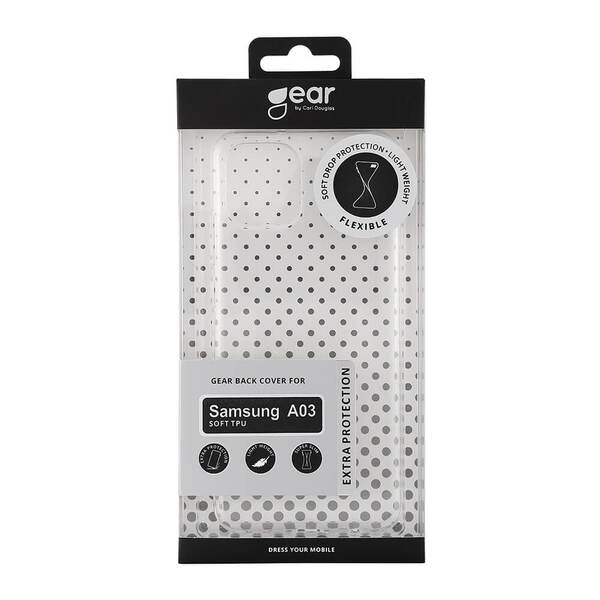 GEAR TPU, Galaxy A03 - fodral, Transparent