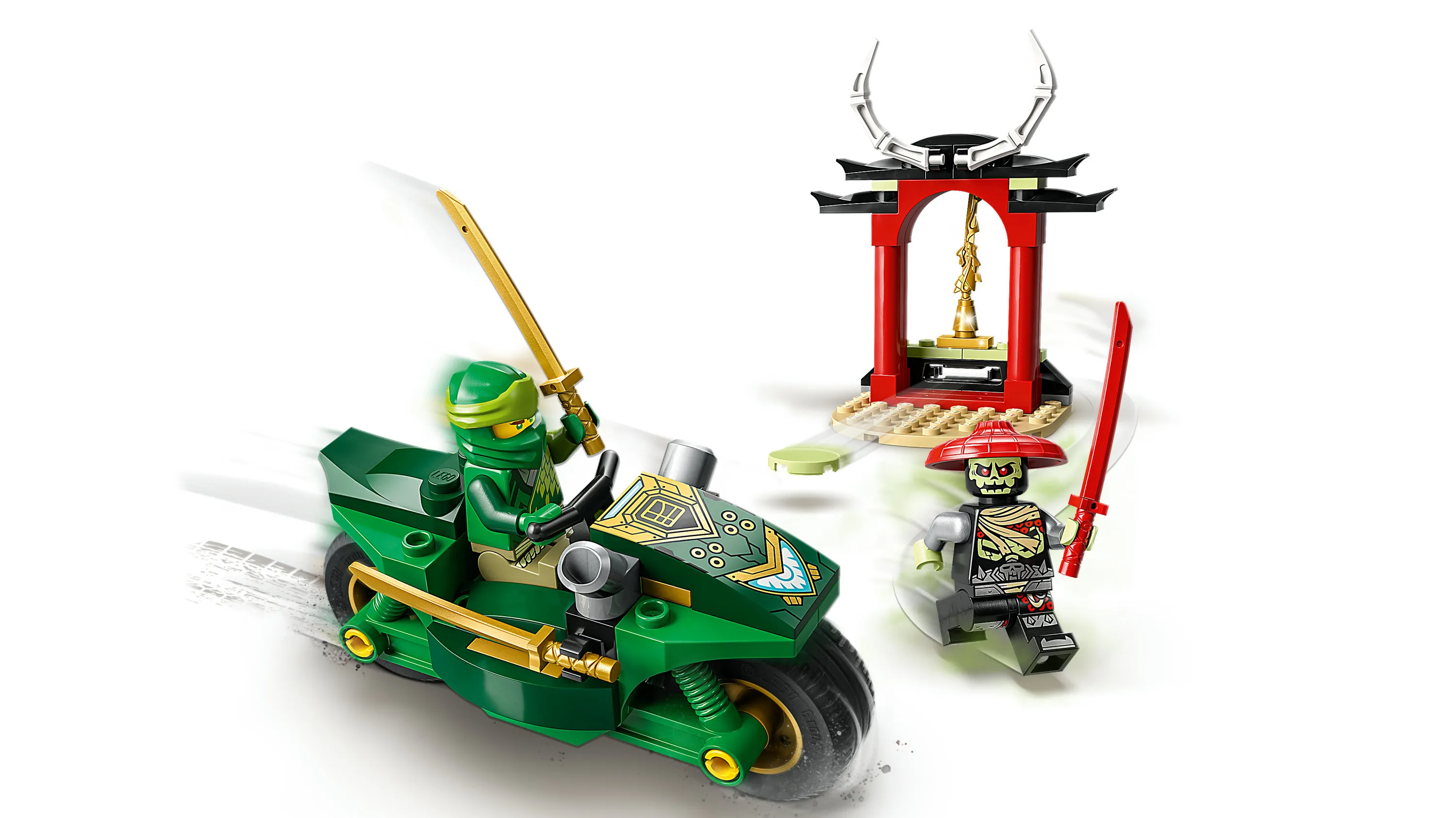 Lego Ninjago Lloyds Ninja Motorbike Construction Toy 71788