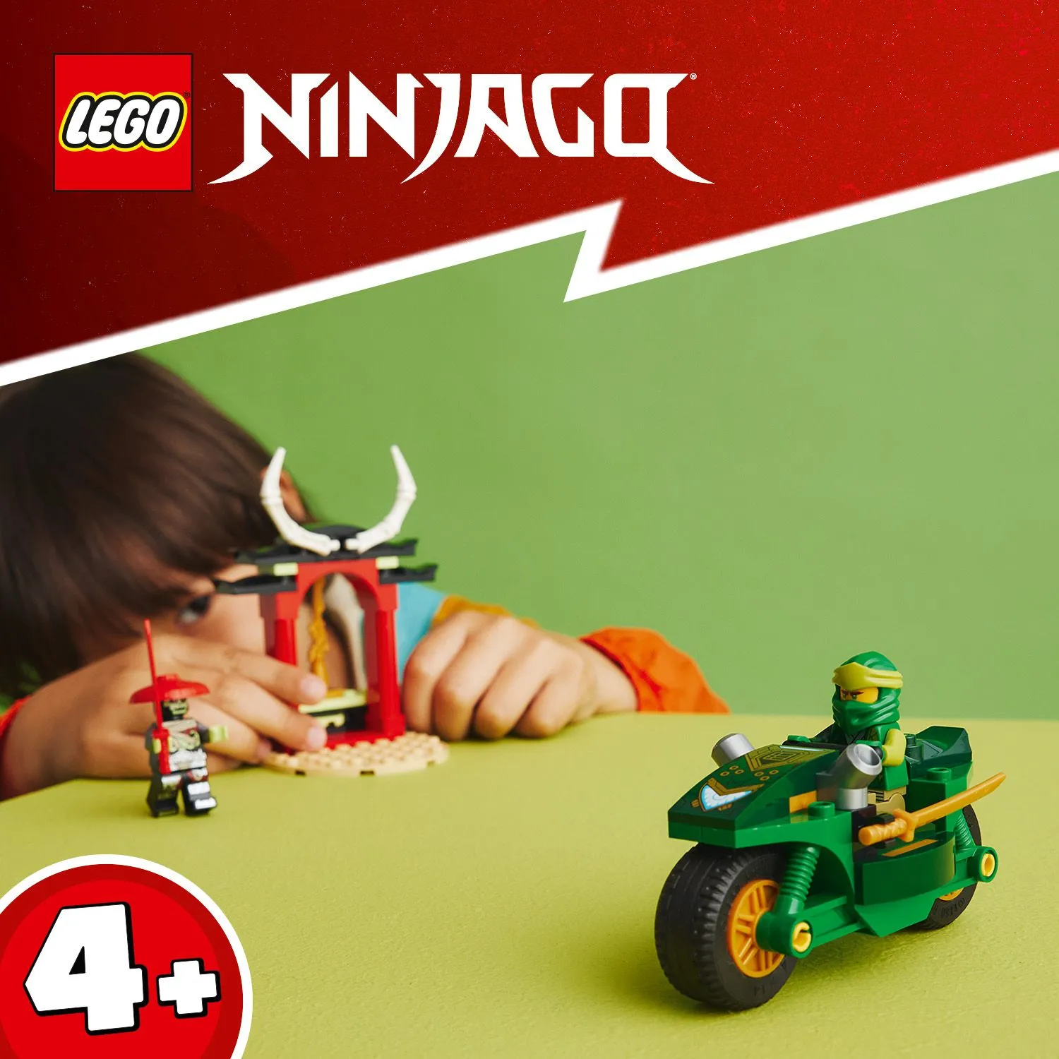 Lego Ninjago Lloyds Ninja Motorbike Construction Toy 71788