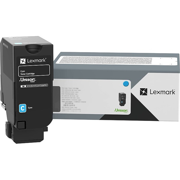 Lexmark 71C0H20 High Yield -laserv&auml;rikasetti, cyan