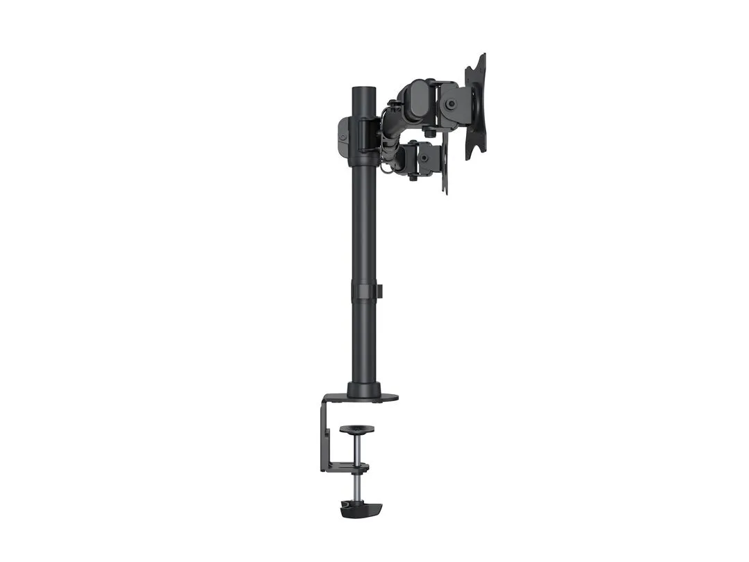 Multibrackets M Deskmount Basic Dual, -monitor arm, black, 15&quot;-27&quot;, 7,5kg