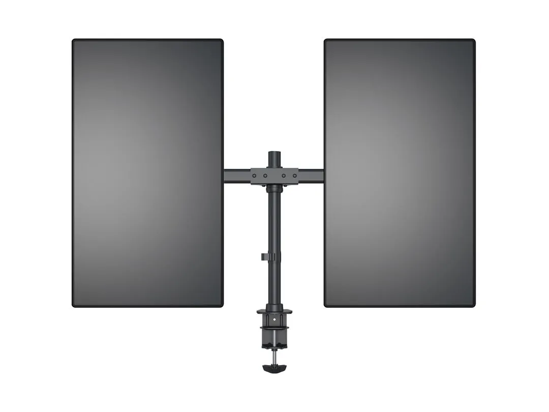 Multibrackets M Deskmount Basic Dual, -monitor arm, black, 15&quot;-27&quot;, 7,5kg