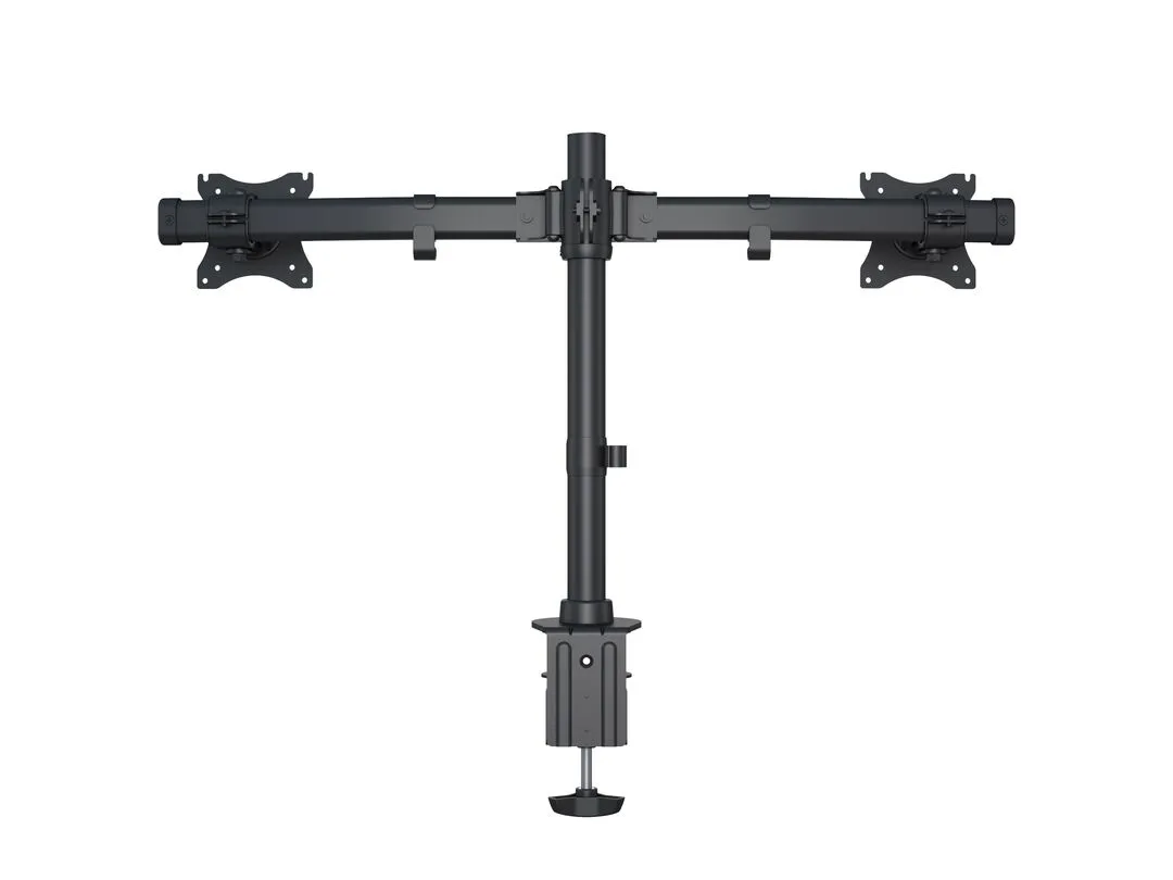 Multibrackets M Deskmount Basic Dual, -monitor arm, black, 15&quot;-27&quot;, 7,5kg