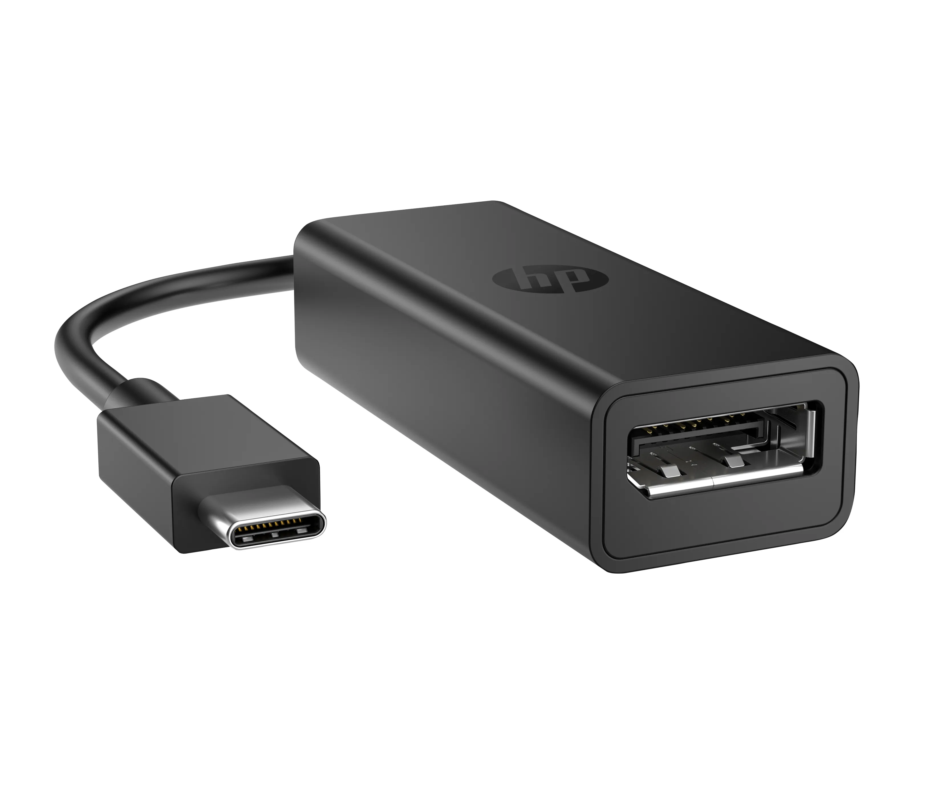 HP USB-C to DisplayPort Adapter G2 - adapteri, musta