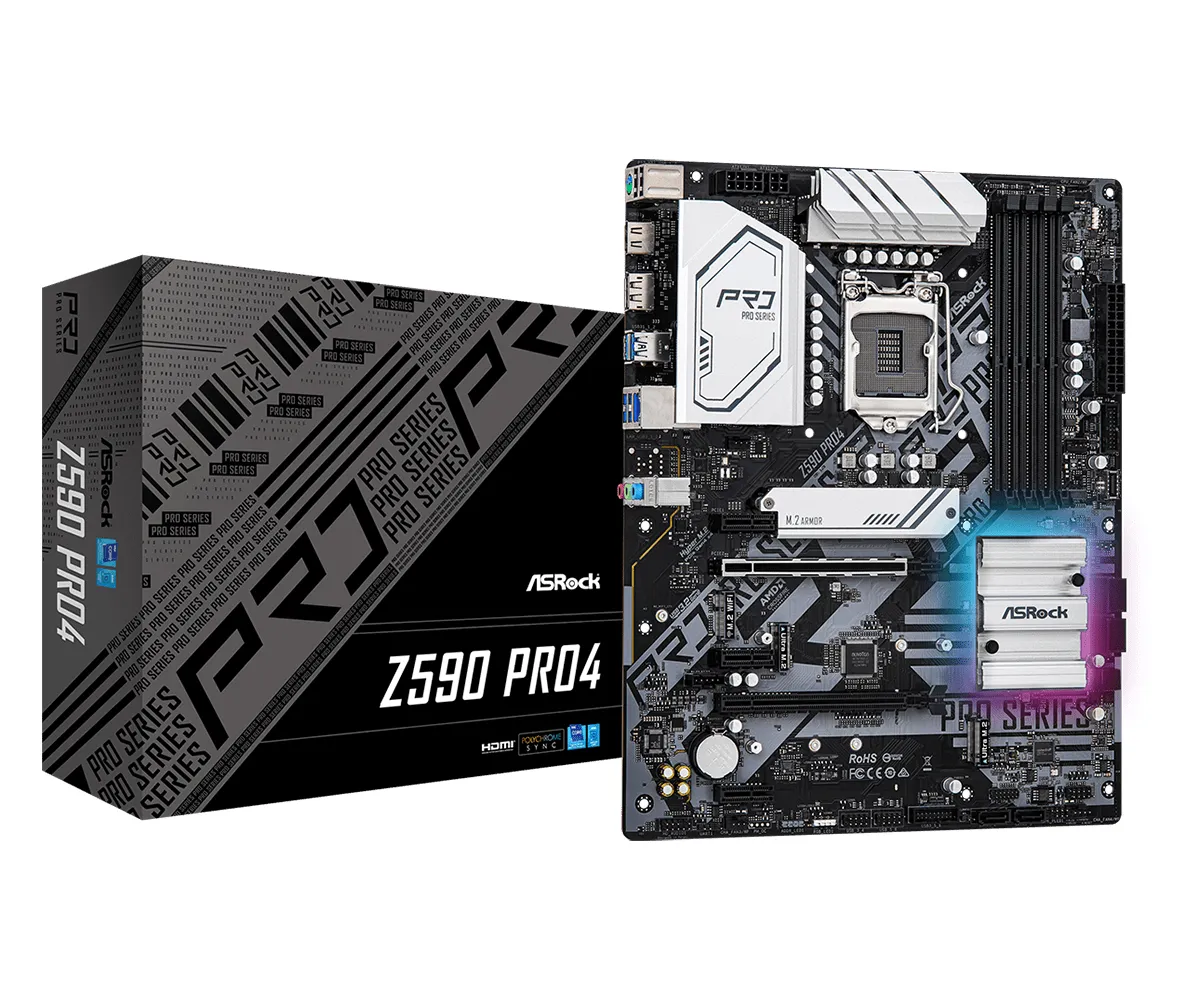 ASRock Z590 Pro4 ATX - motherboard