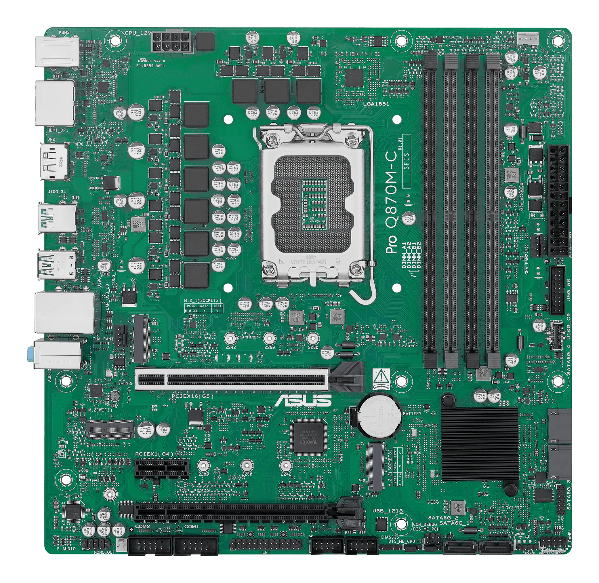 Asus PRO Q870M-C-CSM mATX - motherboard