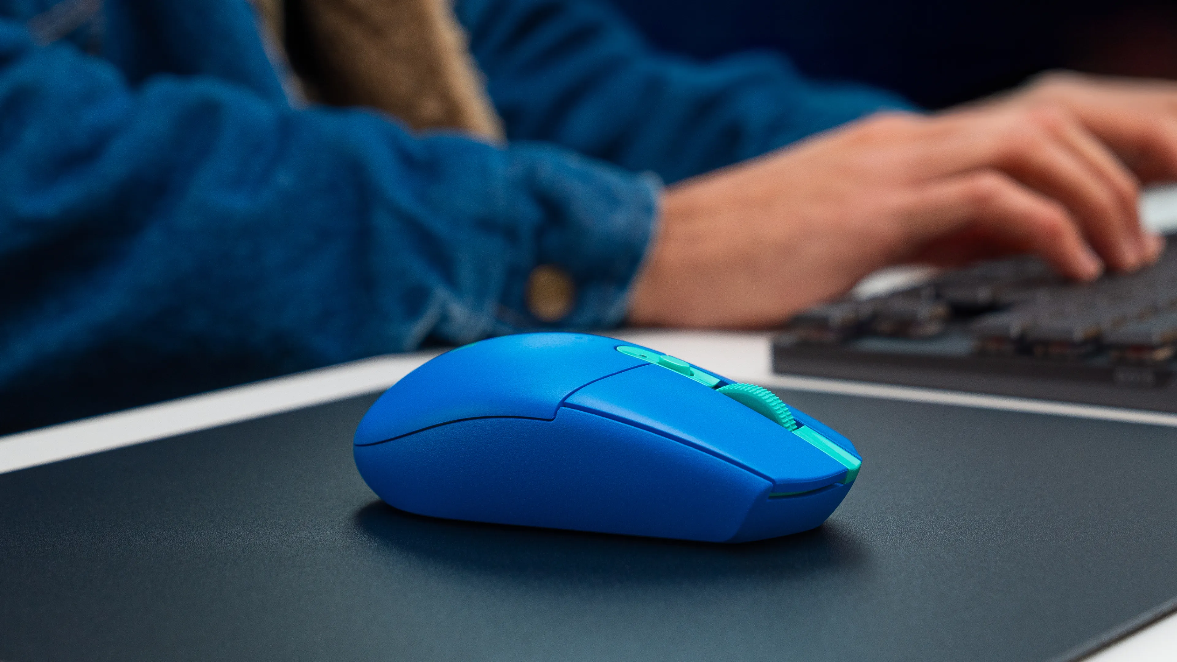 Logitech G305 Lightspeed -langaton pelihiiri, sininen