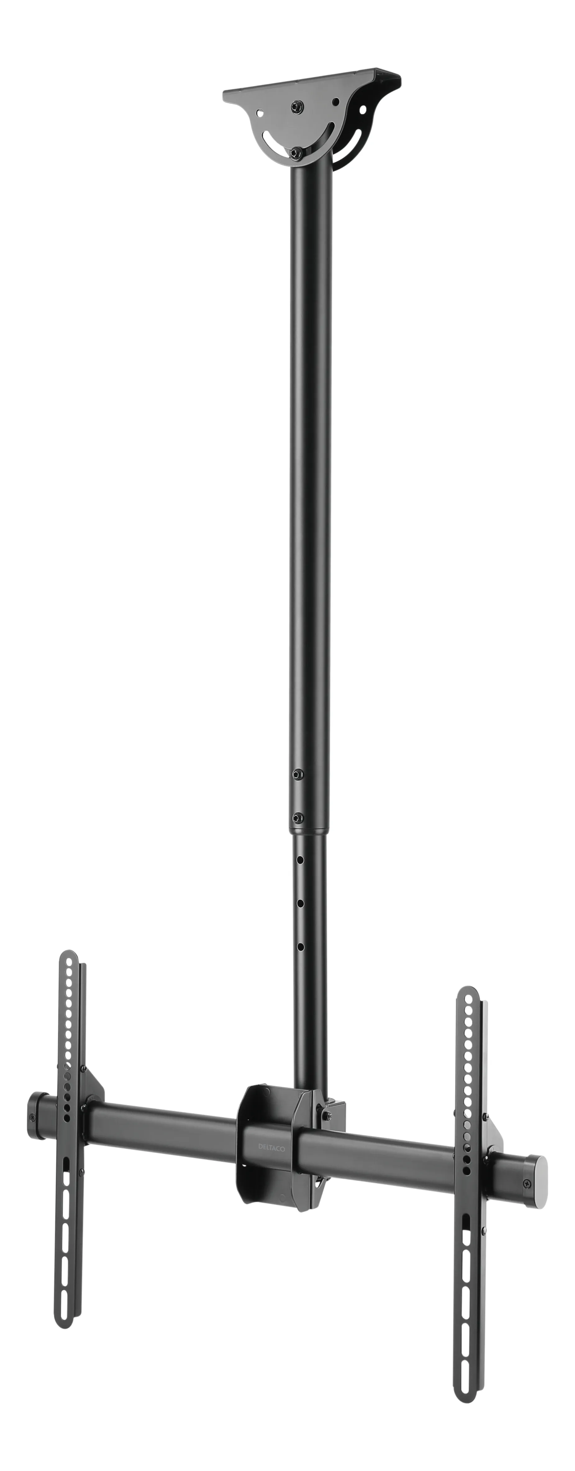 DELTACO Office Telescopic Single TV Ceiling,1060mm-1560mm,50kg,37"-70"