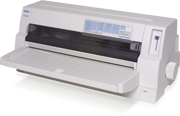 EPSON DLQ3500 24dot matrix printer USB PAR 360dpi roll 419mm 742Z/sec-max 128MB