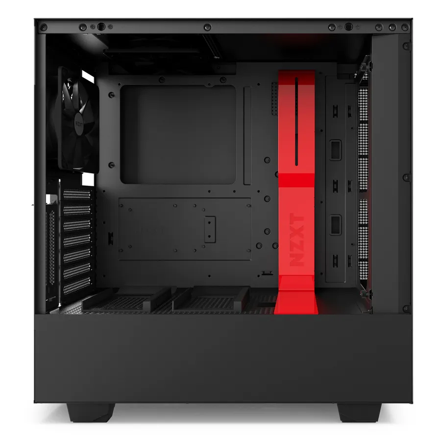 NZXT H500i - Matte Black/Red