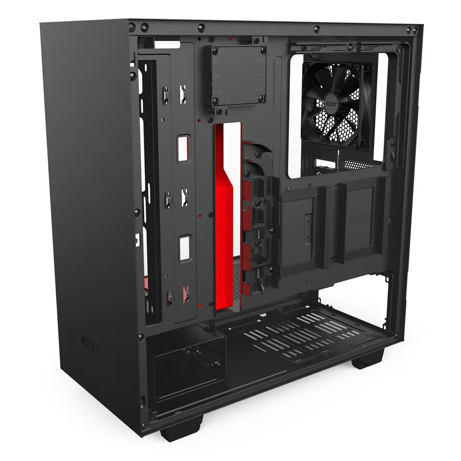 NZXT H500i - Matte Black/Red