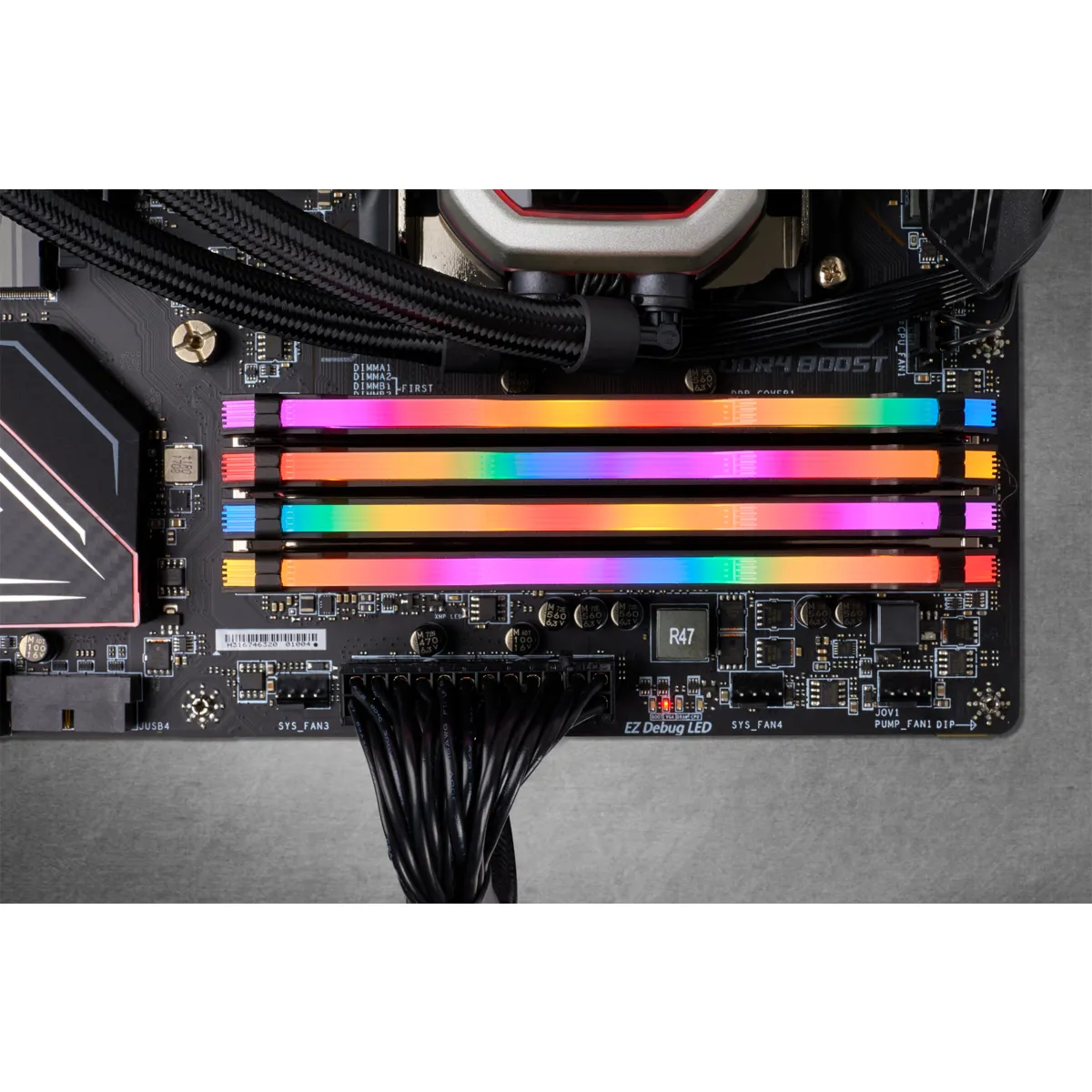 Corsair Vengeance RGB Pro 128GB (4 x 32 GB) DDR4 3000 MHz, CL16 - memory, Black