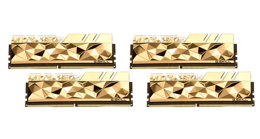 G.Skill Trident Z Royal 32GB (4 x 8GB) DDR4 3600 MHz, CL16 - memory, Gold