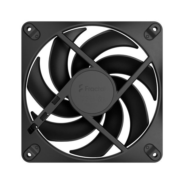 Fractal Design Dynamic 3 14 PWM Svart 140 mm Chassifl&auml;kt