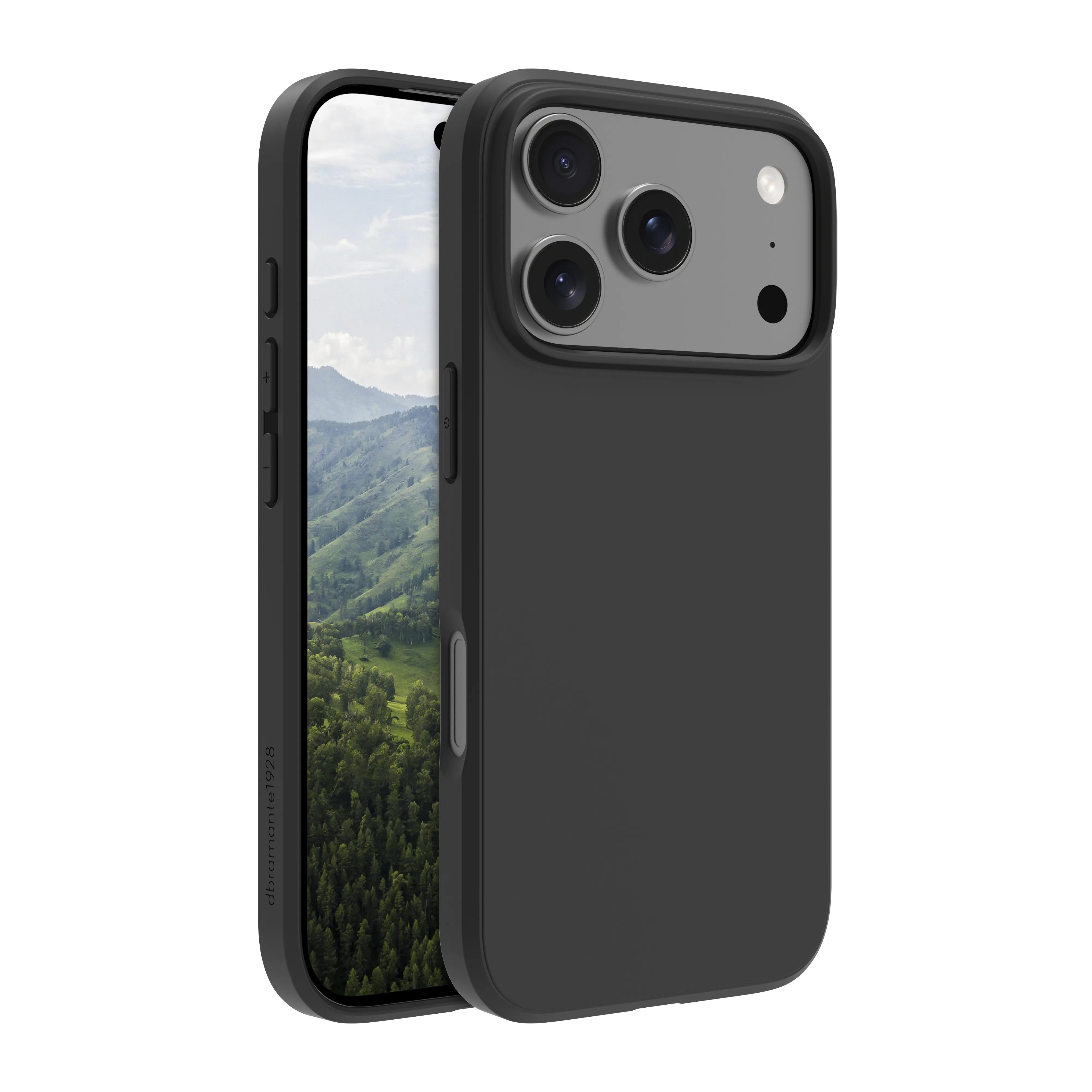 dbramante1928 Greenland Case for iPhone 17 Pro, Night Black
