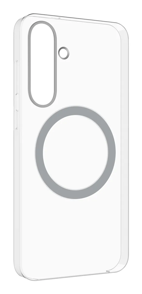 Samsung Galaxy S25 FE Clear Magnet - fodral, Transparent