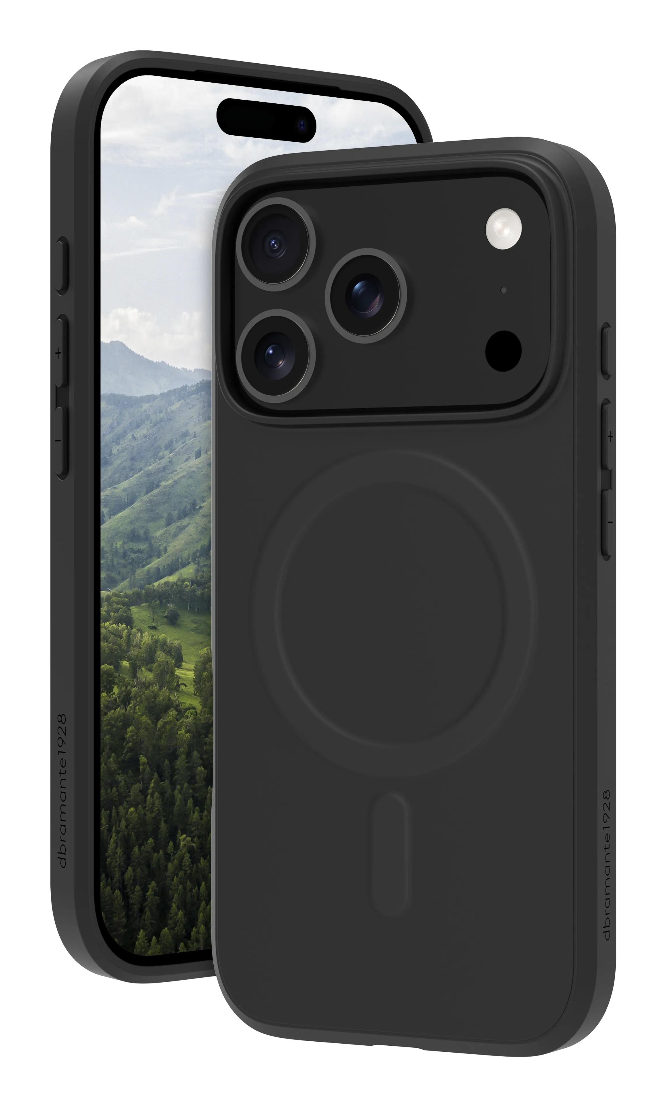 dbramante1928 Greenland Pro MagSafe Case for iPhone 17 Pro, Black