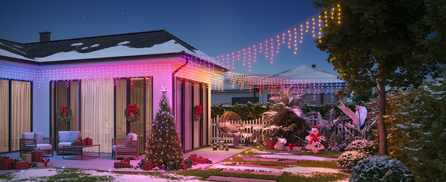 Govee Icicle Ligths - led strip for outdoors, 10 meters