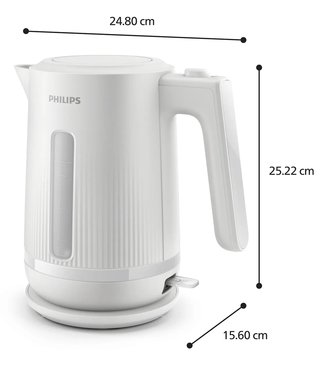Philips 3000 serien HD9411 - electric kettle, White, 1.7l