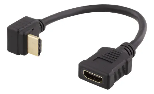 Deltaco  HDMI – HDMI 1.4 -kaapeli, 0,2 m, Musta