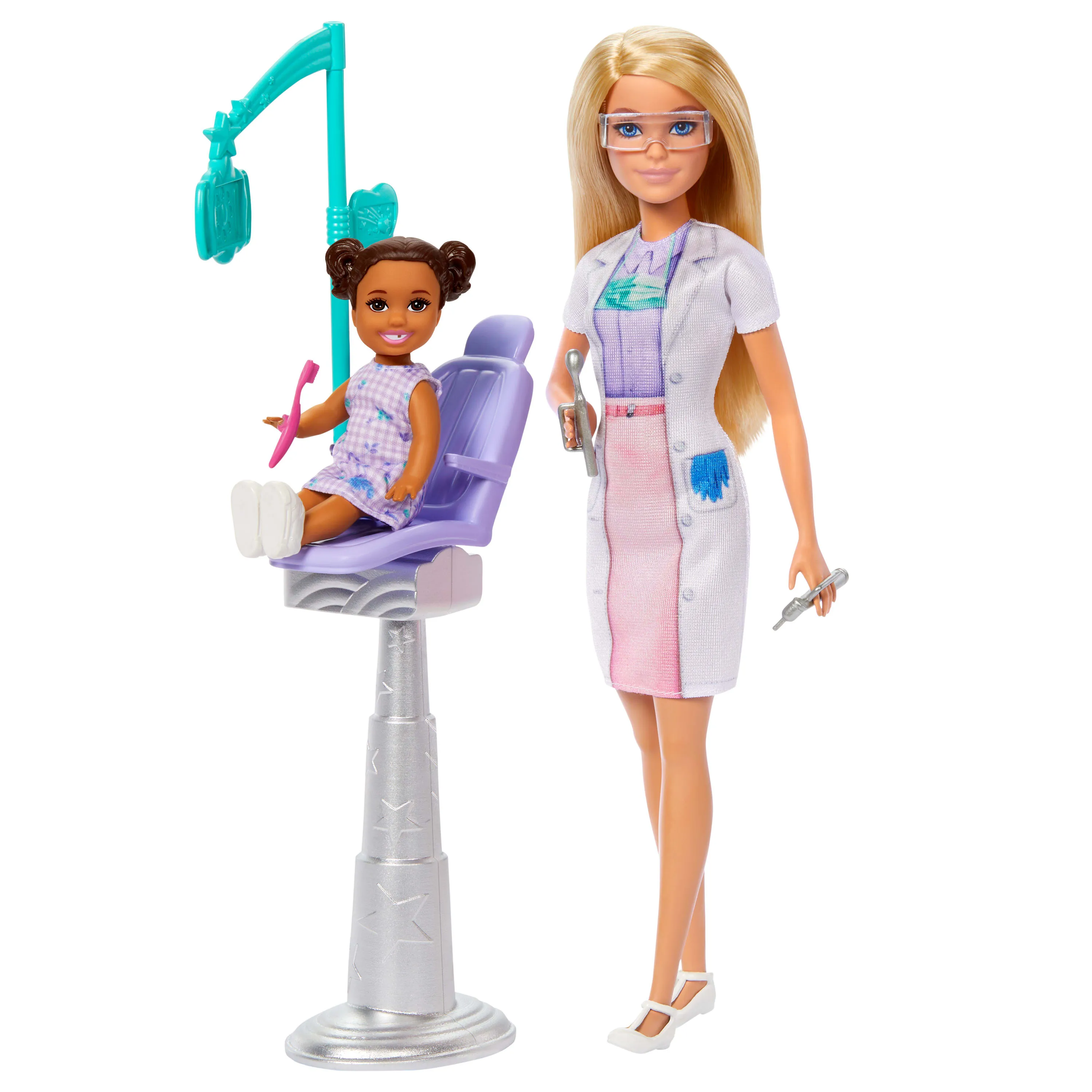 Mattel Barbie Deluxe Careers Dentist Playset, Doll