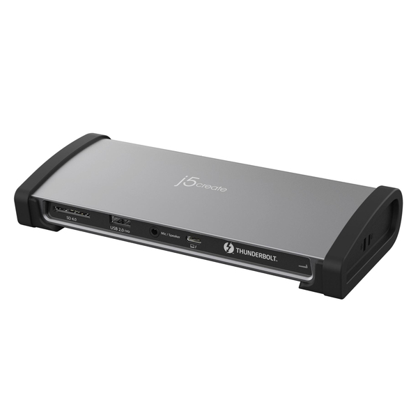 J5 Create 8K THUNDERBOLT 4 DOCKING - STATION - UK BLACK/SPACE GREY
