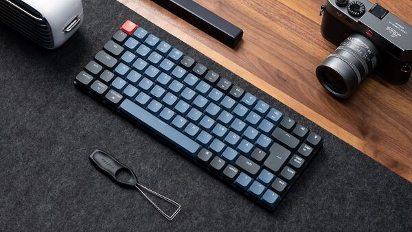 Keychron K3 Pro, QMK/VIA, RGB, Aluminium, Hot Swap 75%, Gateron Low Profile Brown - wireless gaming keyboard