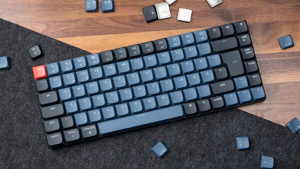 Keychron K3 Pro, QMK/VIA, RGB, Aluminium, Hot Swap 75%, Gateron Low Profile Brown - wireless gaming keyboard